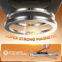 Phone Mount Strong Magnetic Phone Holder Mount with Pull Ring Phone Grip for iPhone/Samsung/Android