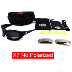 Shooting Glasses Motorcycle Hiking Polarized Sunglasses Tactical Airsoft Goggles