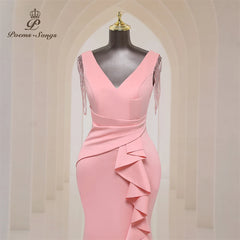 Homecoming Dresses: Party dress for women Long Prom Dress Soft Satin shoulder