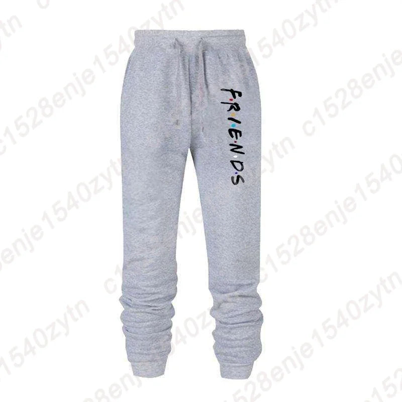 Womens Pants Loose Long Pants Outwear Fashion Friends Letter Printed Trousers Spring Au
