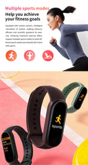NEW M8 Band Sports Smart Watch Music Control Fitness Calorie Track Bracelet Phone Information Remind Steps Bluetooth Smart Watch