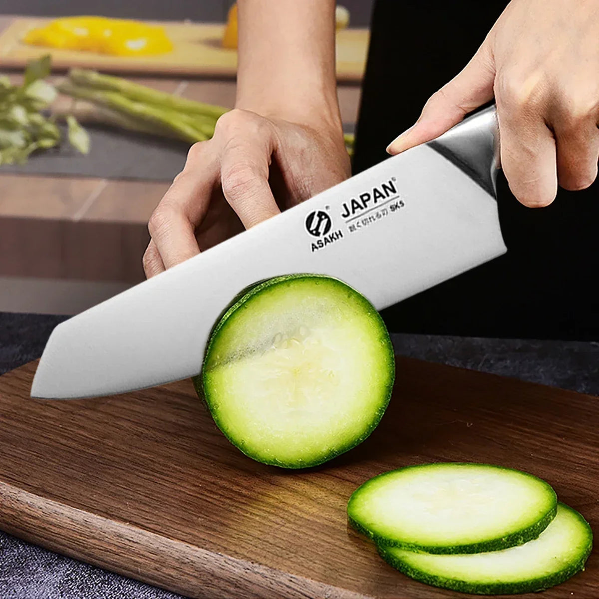 Kitchen Knife Japanese Professional Chef Knives Meat Cleaver Fish Slicing Vegetables