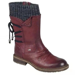 Women Winter Mid-Calf Boots Winter Shoes Ladies Fashion Snow Boots