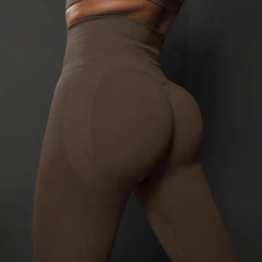 Women Seamless Yoga Pants Fitness Sports Running Sportswear Stretchy Lifting Tights