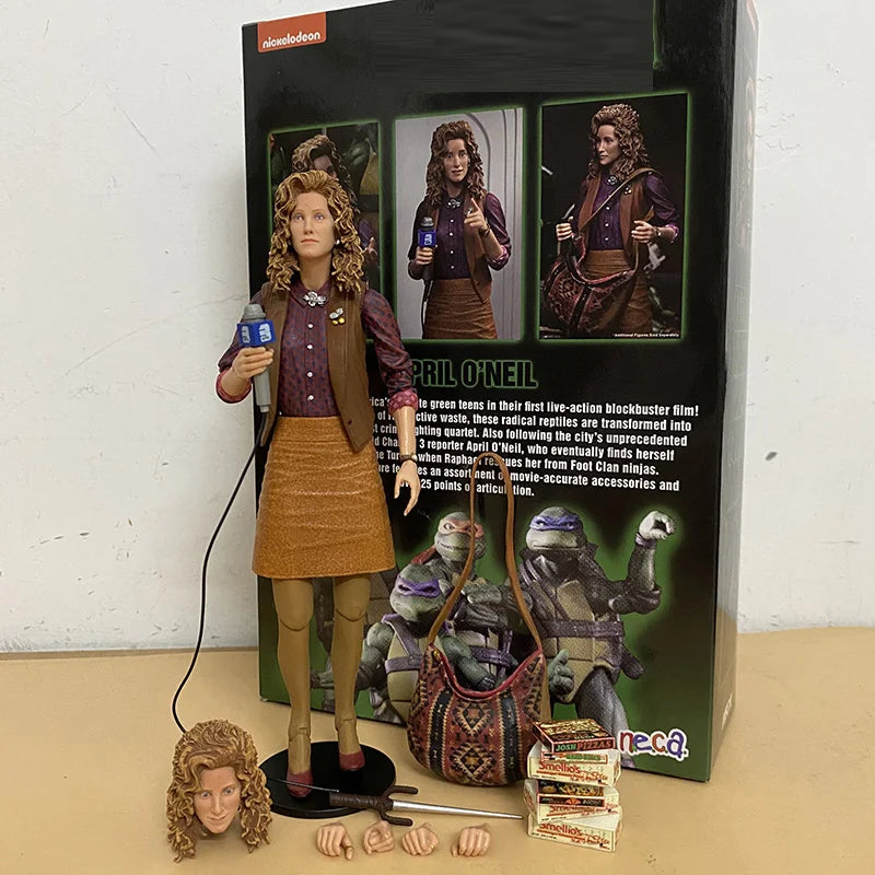 NECA Last Ronin Leonardo April Oneil Casey Jones Hunchback Michelangelo Mummy Raphael Frankenstein Monster Turtle Action Figure