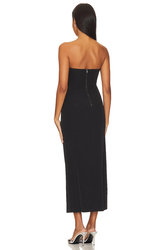 Formal attire Dresses: Women Elegant Strapless Backless Bodycon Celebrity Dresses