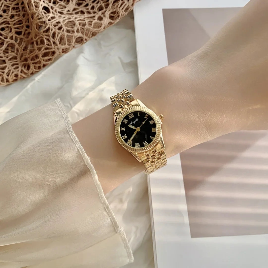 Gold Watch Women Watches Ladies Large dial Steel Women's Bracelet Watches Female Clock Relogio Feminino Montre Femme