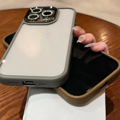 Case for iPhone 15 16 Pro Max 16 Plus Transparent Acrylic TPU Armor Hybrid Cover for iPhone 13 14 Pro Max