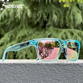 Sunglasses Polarized Flash With Stylish Mirrored Pink Sun Glasses