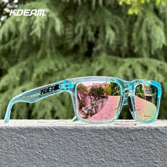 Sunglasses Polarized Flash With Stylish Mirrored Pink Sun Glasses