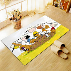 Snoopy HD lively Cartoon,Large Area Printed Carpet,Bathroom,Living Room Decor,Sofa