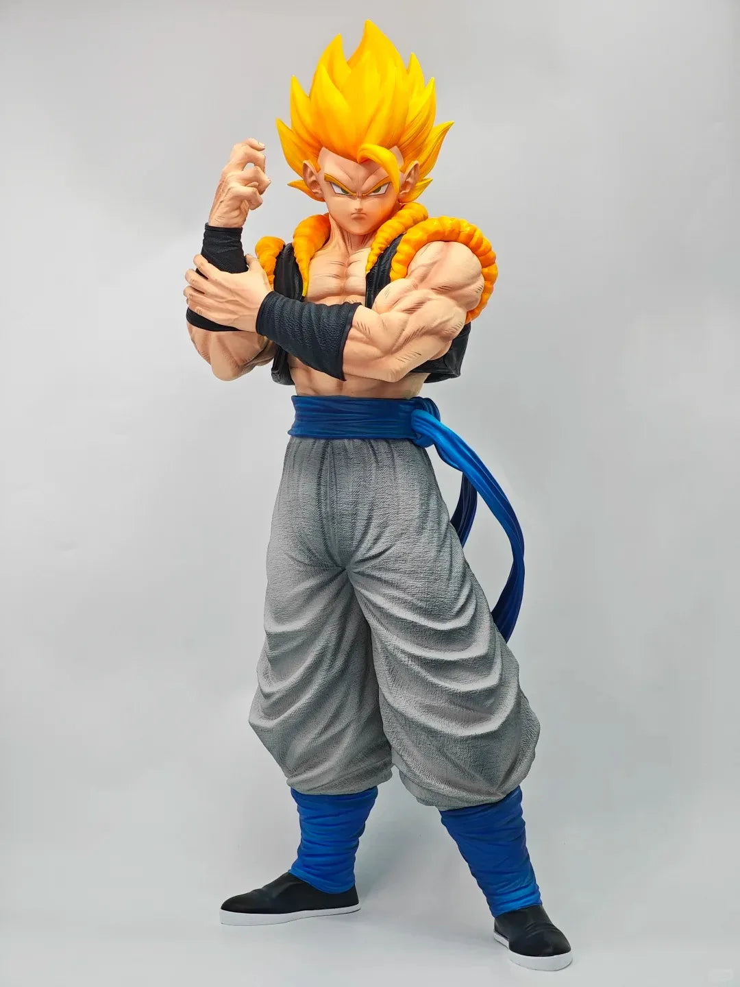 Dragon Ball JT2% 50cm Double Kings Vegetto Gogeta Gk Figures Model Kit Anime Periphery Statues Ornament Collectable Toy Boy Gift