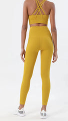Sportswear Yoga Clothes Set Leggings and Tops Fitness Sports Suits Gym Clothing