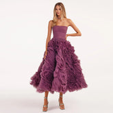 Homecoming Dresses: Purple Short Evening Dresses for Women Wedding Party Gowns
