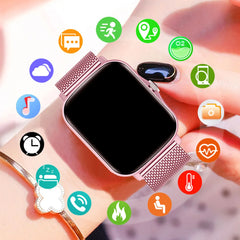 New SmartWatch Men Women 2.02 Amoled BT Call GPS Tracker NFC Sport Waterproof Heart Rate Smart Watch Fitness Tracker
