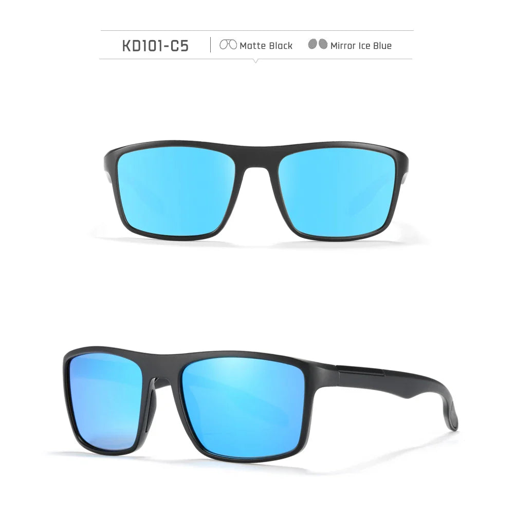 KDEAM Ultra Light Rectangular Photochromic Sunglasses Men Polarized TAC 1.1mm Thickness Lens UV400 Sun Glasses Women Cat.3 CE