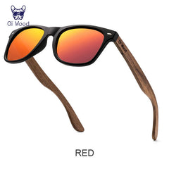 Sunglasses Men Polarized Fashion Sun Glasses Original Wood