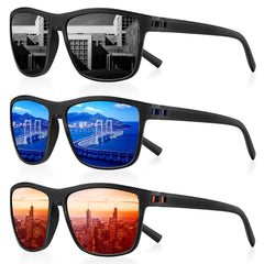 Polarized Sunglasses Men Women Retro Outdoor Sports Fishing Sun Glasses