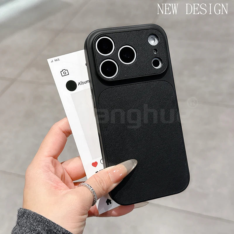 leather texture Luxury Case For iPhone 17 Air 17 17 Pro 17 Pro colorful Max Matte Soft Shell Ultra Thin Cover 