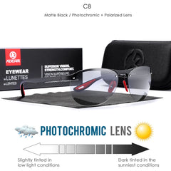 Sunglasses Polarized Material Frame TAC Polarization Lense Soft Rubber