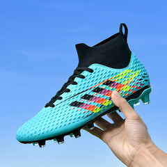 Men's Sneakers Soccer Shoes Football Boots Cleats Breathable Training Match