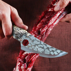 Sharp Chef Meat Cleaver Butcher Boning Knife Stainless Steel Slicing Meat Fish Fruit