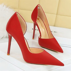 10 Colors Women 10.5cm High Heels Blue Pumps Lady Wedding Evening Party Purple