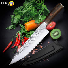 Kitchen Knives Professional Chef Knife Set Japanese Santoku Knifes Meat Cleaver