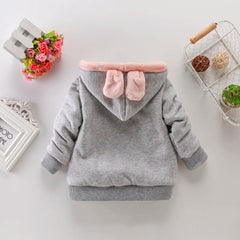 Hoodie Warmth Outfit Warm Coats For children Winter Kids