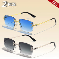 Sunglasses Men Women UV400 Small Gradient Sun Glasses For Men