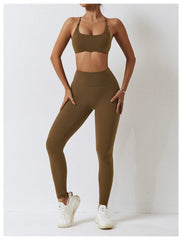 Seamless Yoga Set Workout Sportswear Gym Clothing 2Pcs Sport Sets Women