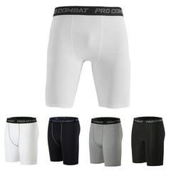 Sports Fitness Pants Men's Basketball Shorts Workout Tights Gym Running Training