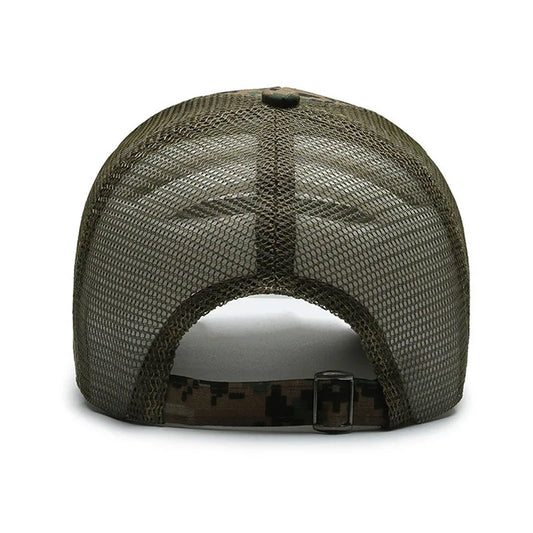 Men American Flag Camouflage Baseball Cap Male Outdoor Breathable Tactics