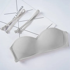 Women Invisible Bra Strapless Bralette 1/2 Cup Women's Underwear Female