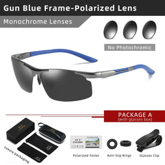 Sunglasses Men Polarized Cycling Driving Glasses Anti-Glare Fishing Goggles
