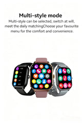 PHONEPACE C20 Smartwatch 1.77-inch HD Display Bluetooth Call Message Alert Sports Mode Smartwatch For Men Women
