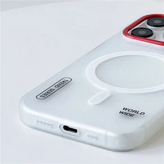 For Magsafe Wireless Charge Cases For iPhone 16 13 12 14 15 Pro Max Matte Magnetic
