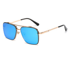 Sunglasses for Men Fashion Metal Big Frame Sun Glasses Brand Design