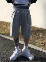Men's Gym Fitness Loose Shorts Casual Street Hip Hop Workout Bodybuilding