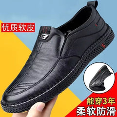 Formal Men Business Shoes Fashion Casual Shoes Men Luxury Brand Leather