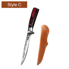 Professional Japanese Boning Knife Forged Boning Kitchen Knives Slicing Meat