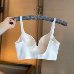 Women's Backless Bra Invisible Bralette Lace Wedding Bras Low Back Underwear