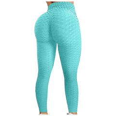 Women's Bubble Hip Lifting ExerciseYoga Pants Women Fitness Running Trouers