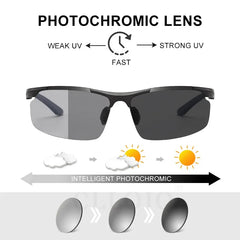 Sunglasses Men Polarized Cycling Driving Glasses Anti-Glare Fishing Goggles