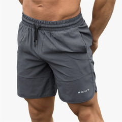 Men Gym Fitness Loose Shorts Bodybuilding Joggers Summer Quick-dry