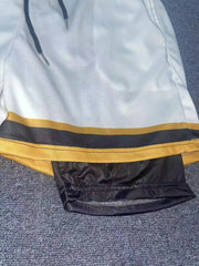 men's double layered shorts men anime high waisted oversized breathable sports