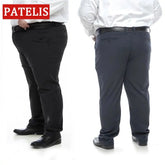 Slacks men business stretch cotton pants men's plus size formal pants for work