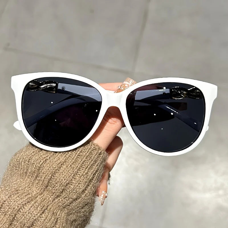 Women's Cat Eye Sunglasses Retro Butterfly Sunglasses Women's Fashion Mountaineering Sunglasses