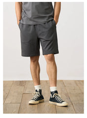 Oversize 390gsm Fabric Jogger Shorts Casual Drawstring