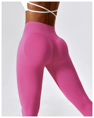 Sport Pants Tights Seamless Fitness Leggings Women Clothing High Waist Scrunch